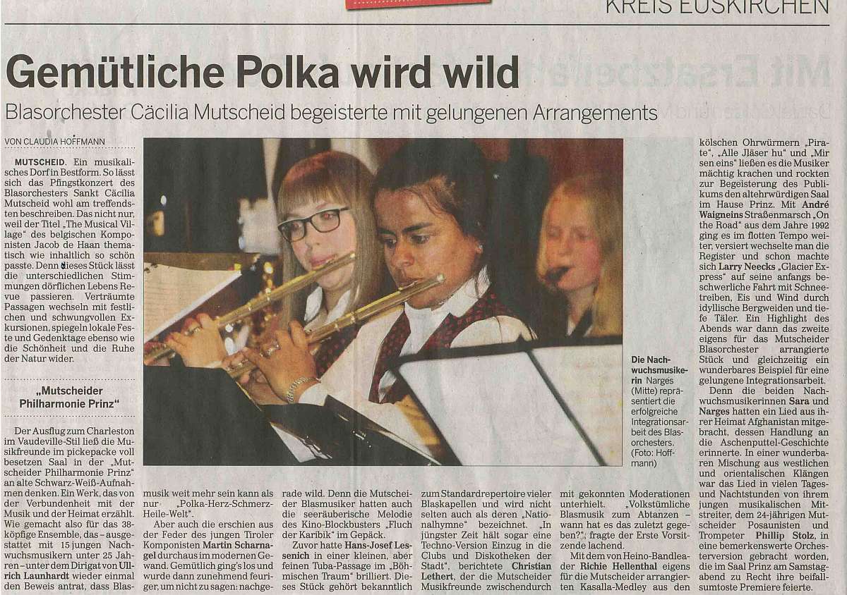 Polka wird wild